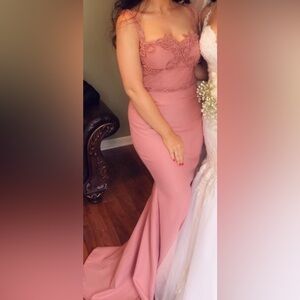 Elegant Pink Gown